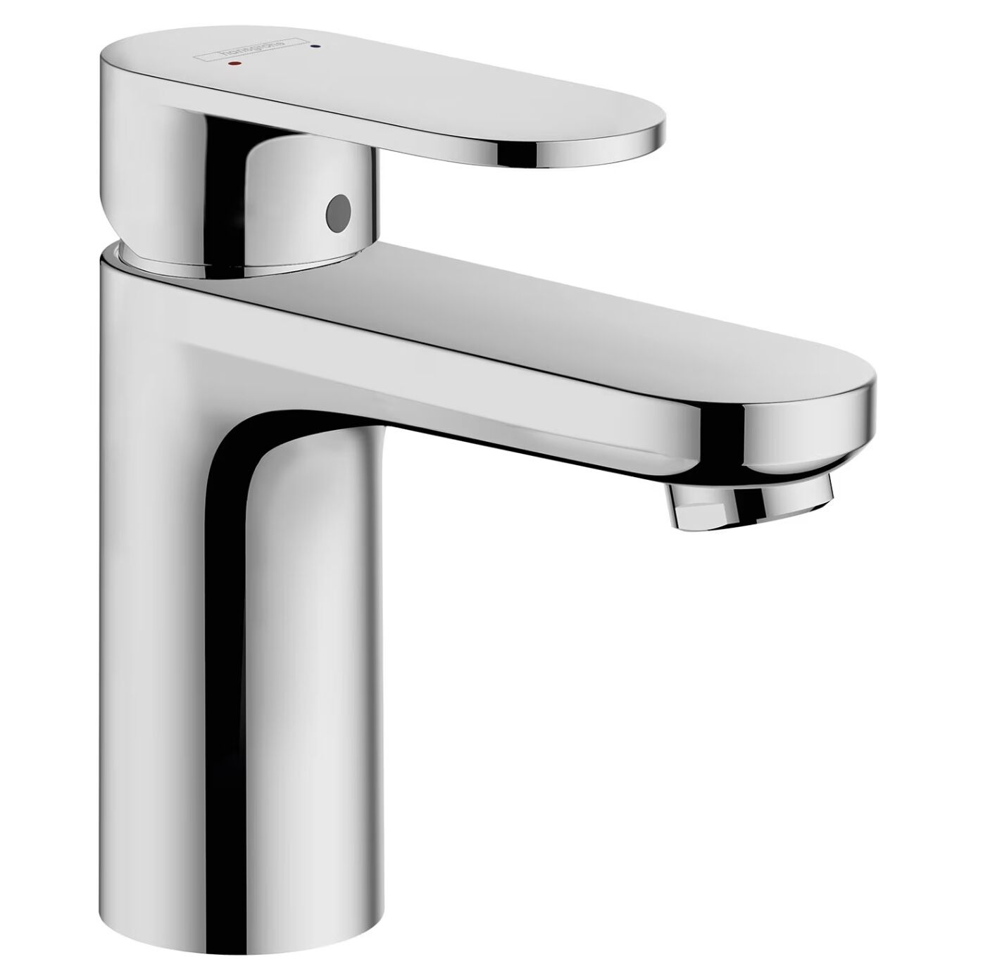 hansgrohe Vernis Blend Waschtischarmatur 100 mit Metall Zugstangen-Ablaufgarnitur – Bild 1