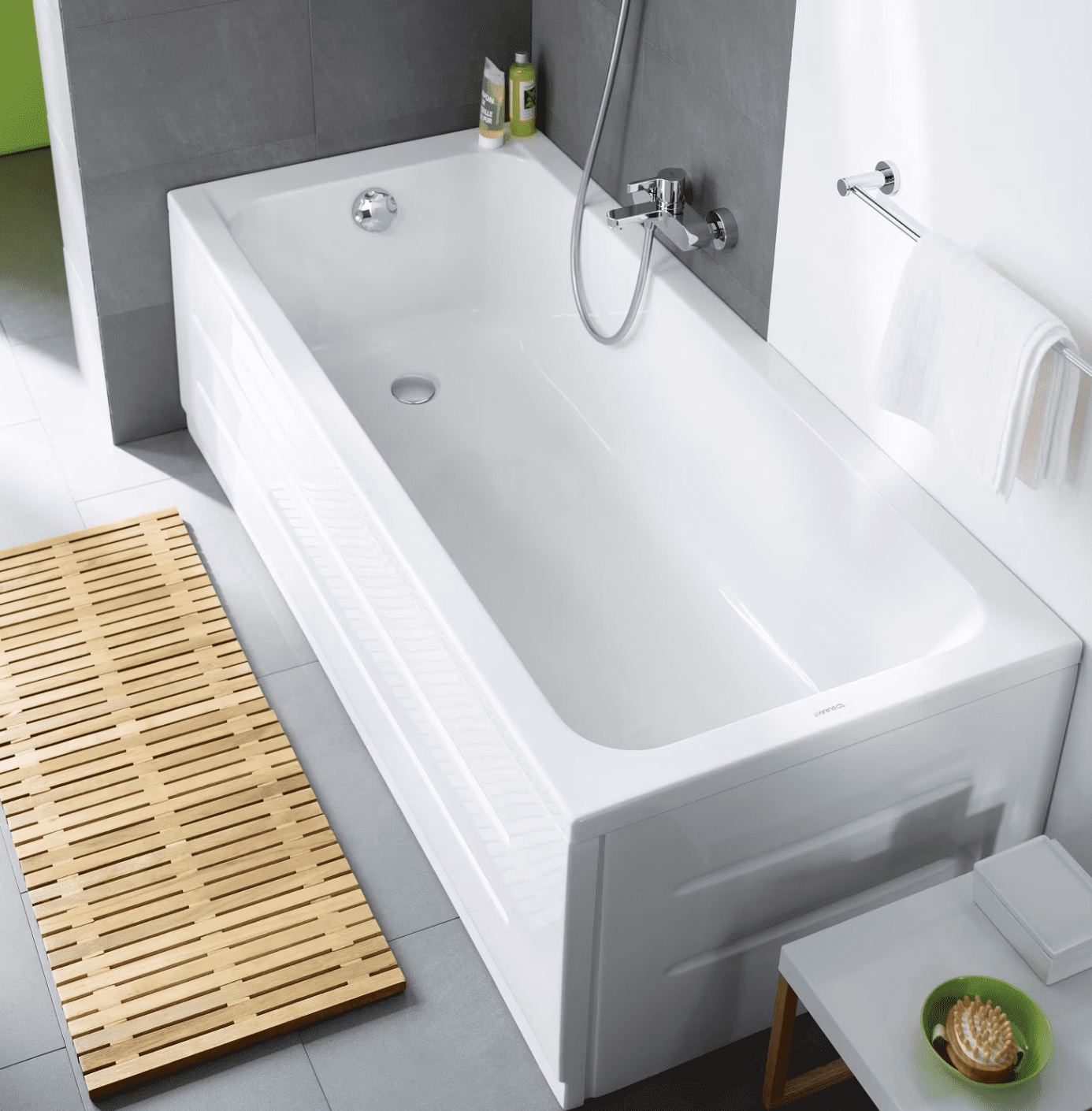 Duravit D-Code Rechteck-Badewanne 170 x 75 cm – Bild 1